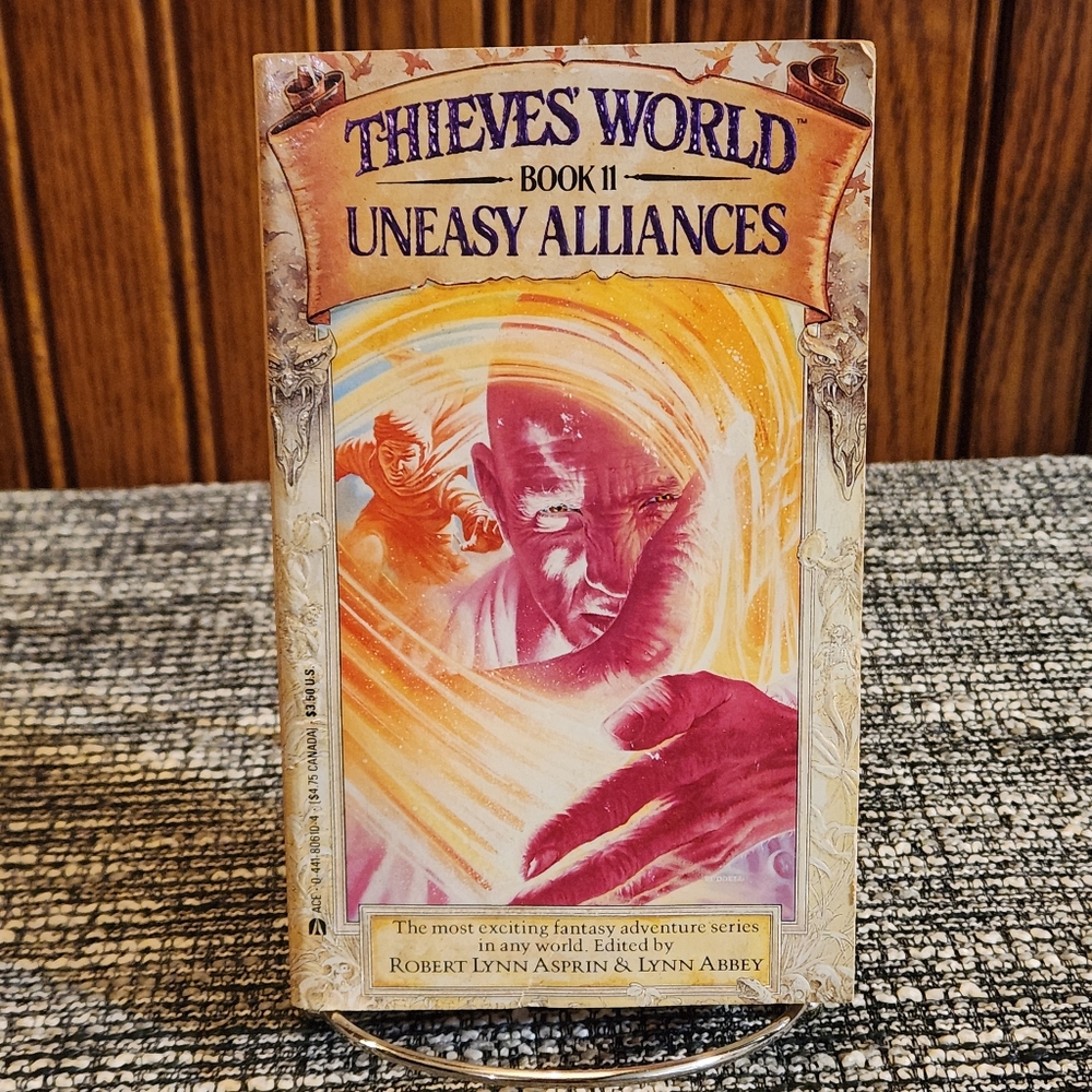 Thieves World Book 11 Uneasy Alliances Paperback Book Fantasy Adventure